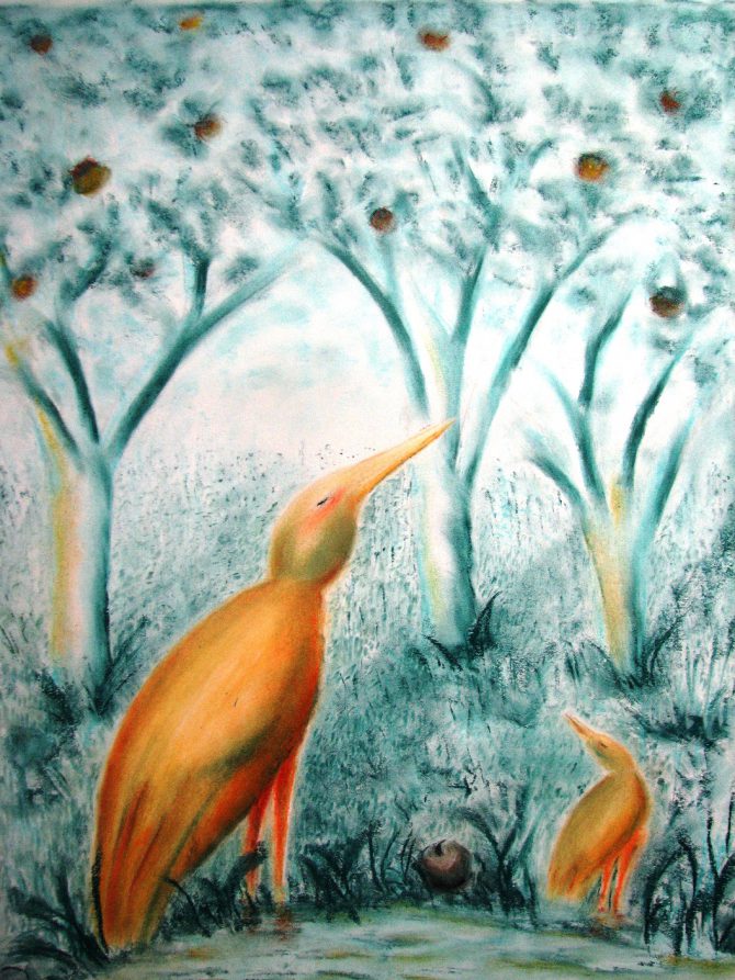 Oiseaux ailleurs en deux couleurs Oiseaux ailleurs en deux couleurs