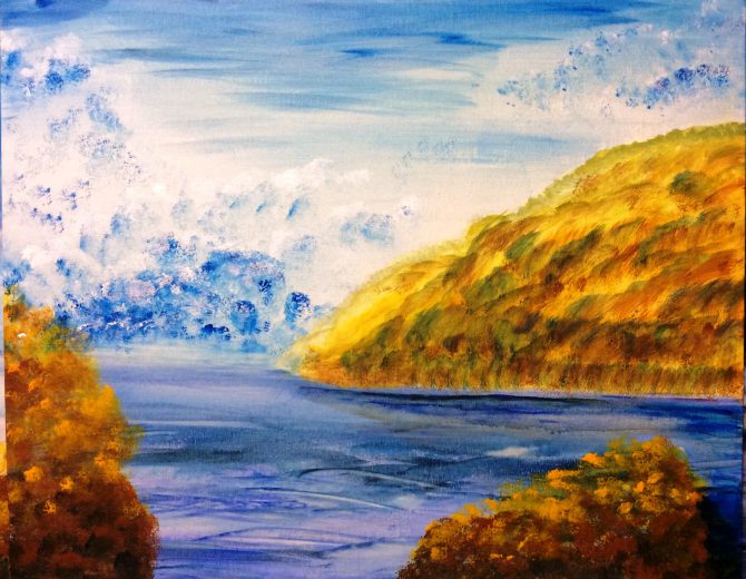 La baie à l’automne La baie à l’automne