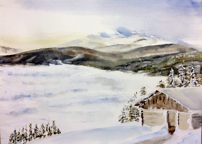 Dans la quiétude de l’hiver-2 Dans la quiétude de l’hiver-2