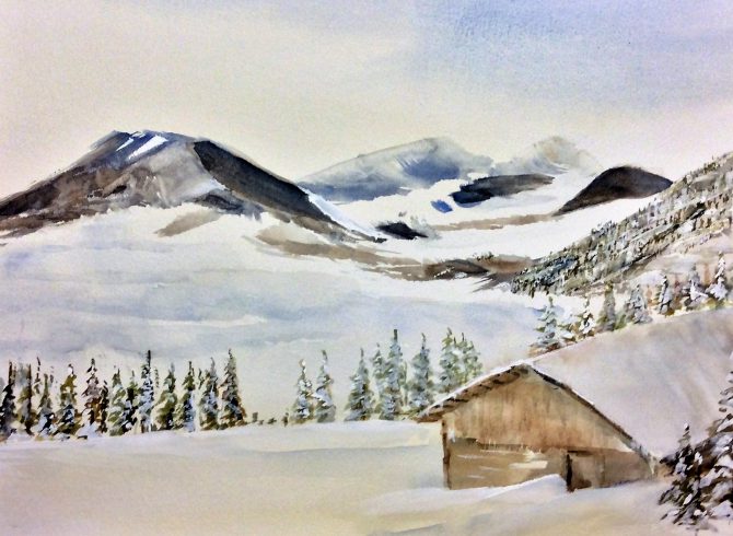 Dans la quiétude de l’hiver Dans la quiétude de l’hiver
