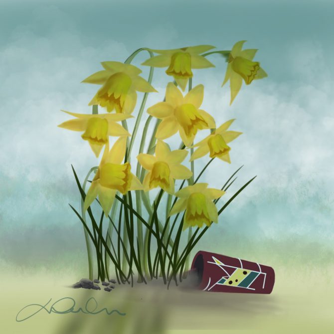 Le salut des jonquilles Le salut des jonquilles