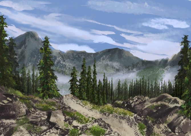 En haute montagne En haute montagne