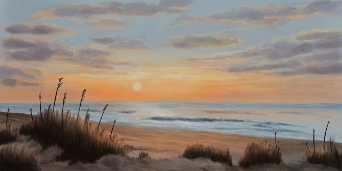 La plage des beaux jours La plage des beaux jours