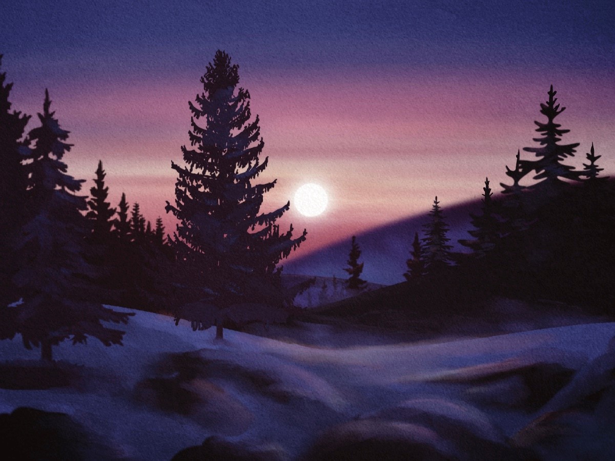 Dans le sentier de James