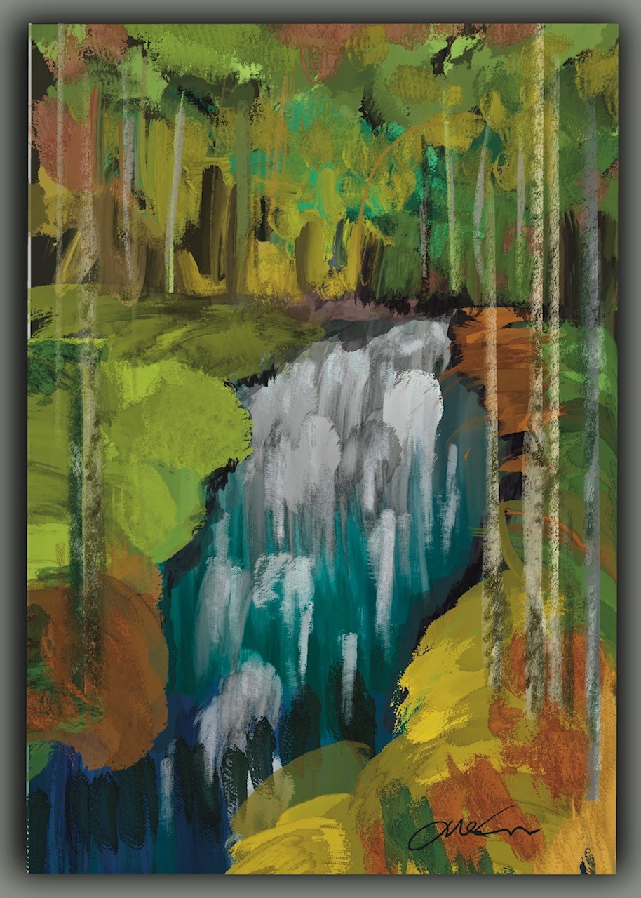 Échappée dans les bois