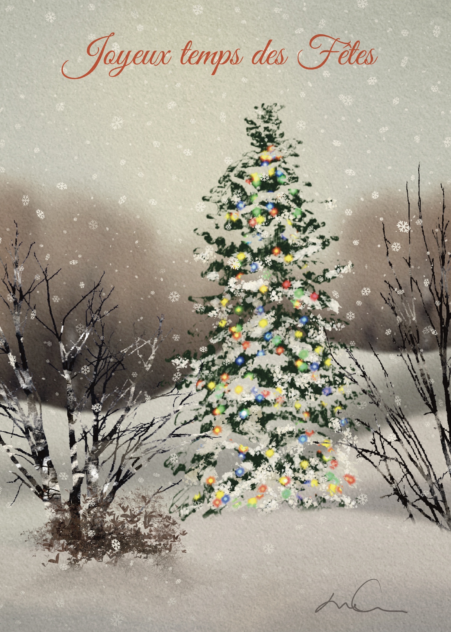 Joyeux temps des Fêtes