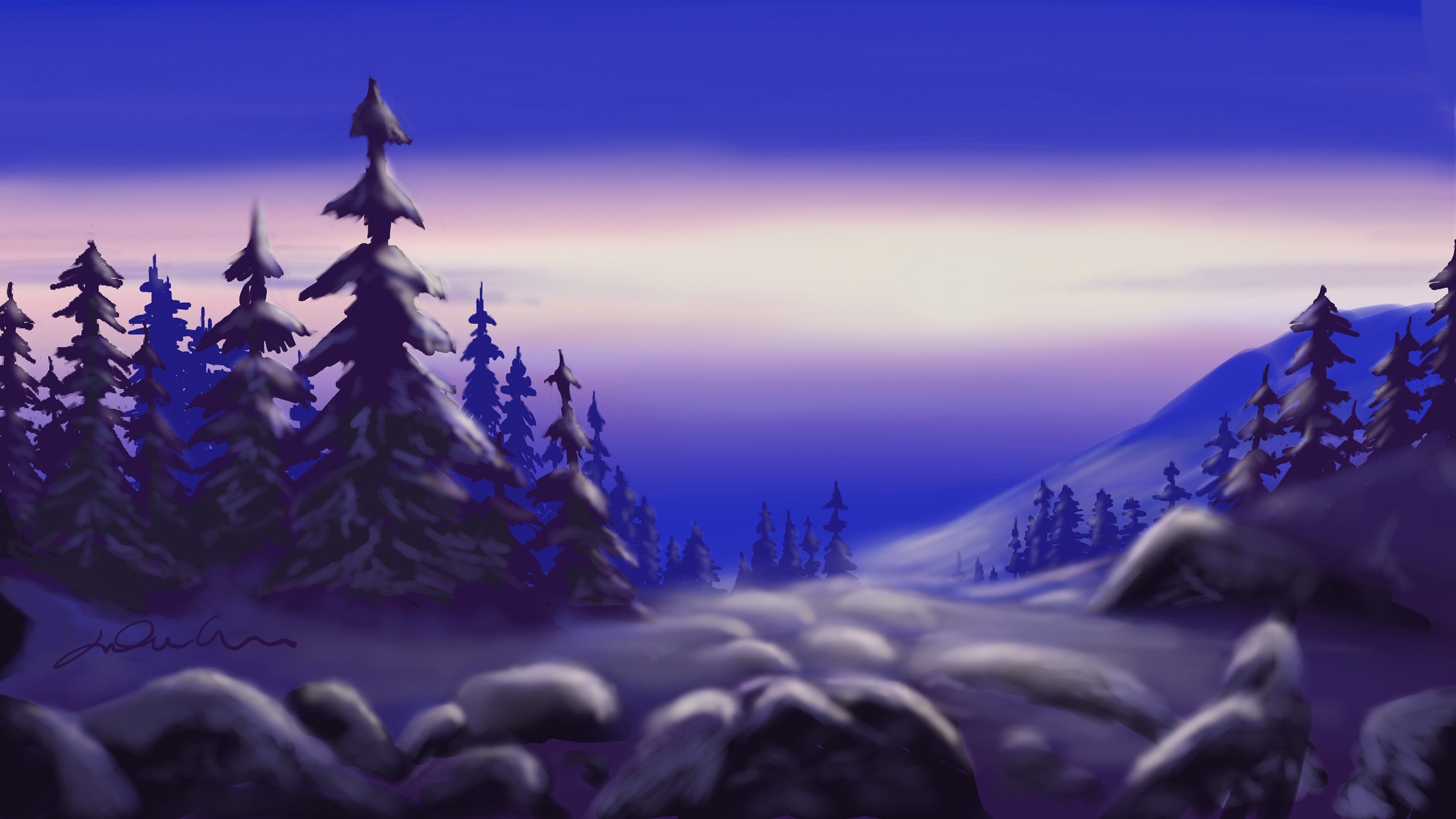 La montagne assoupie