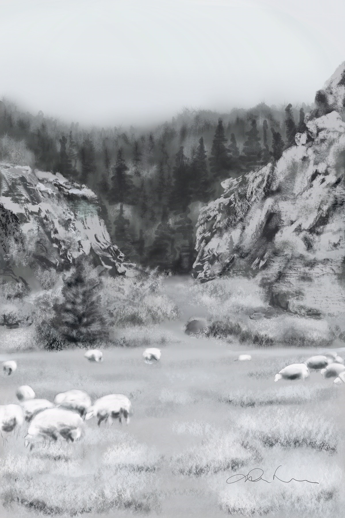 Les dames de la lande