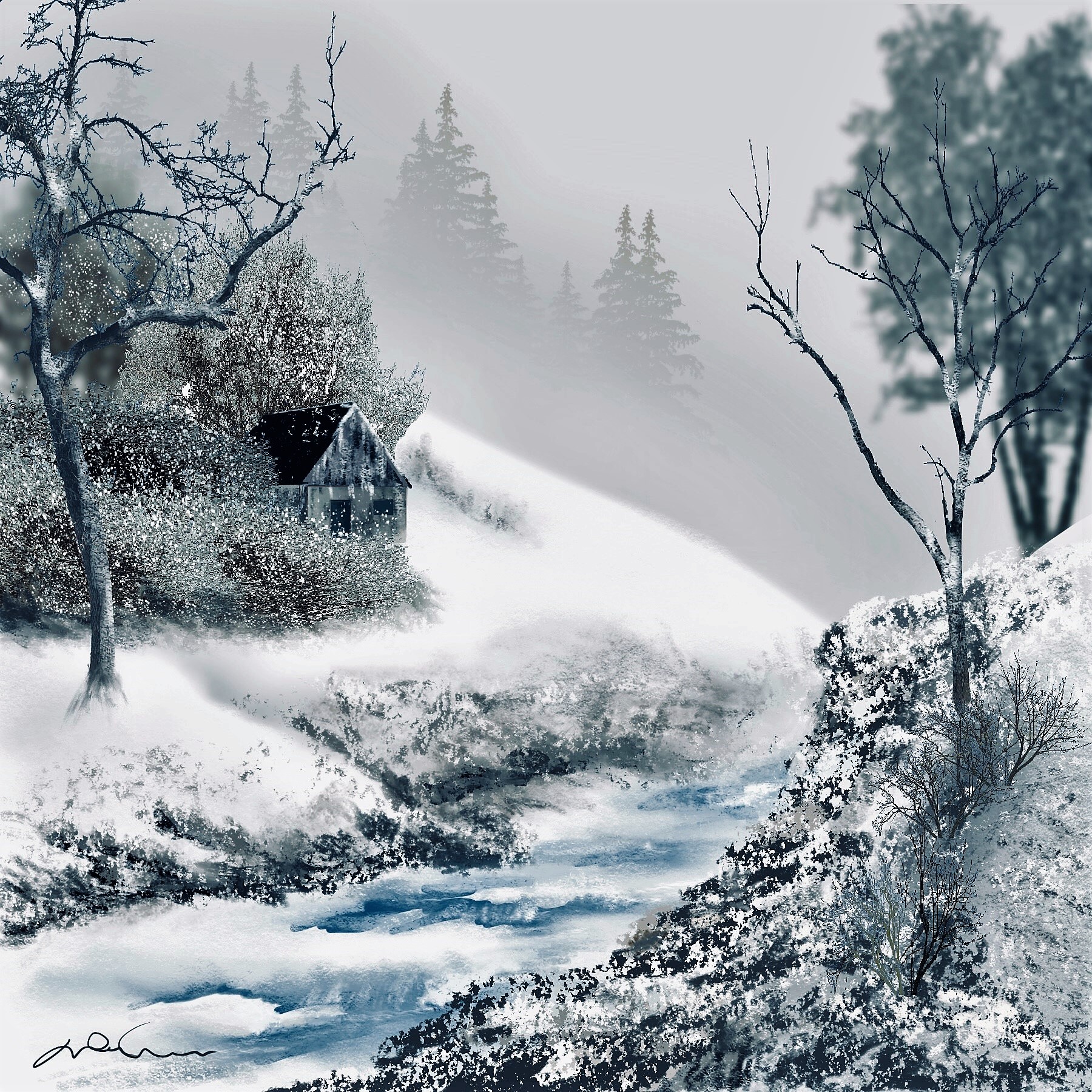 L’hiver vu du coeur