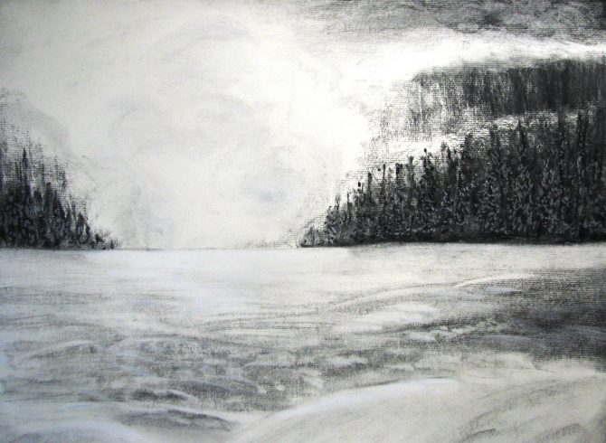Atmosphère d’hiver en montagne Atmosphère d’hiver en montagne