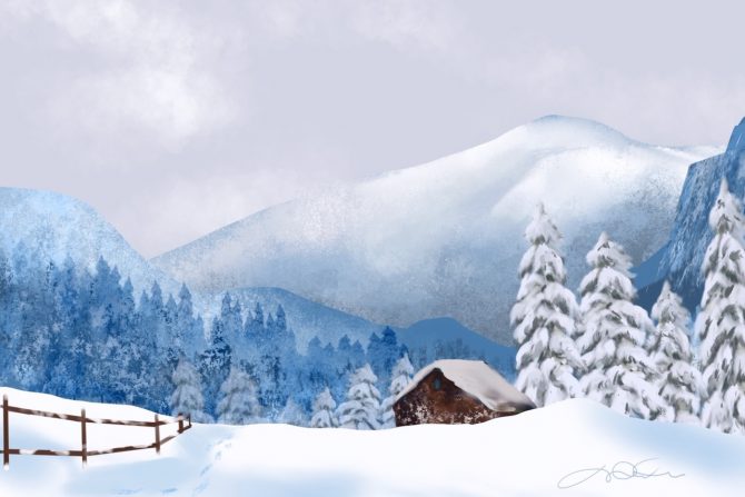 Le silence de la neige Le silence de la neige